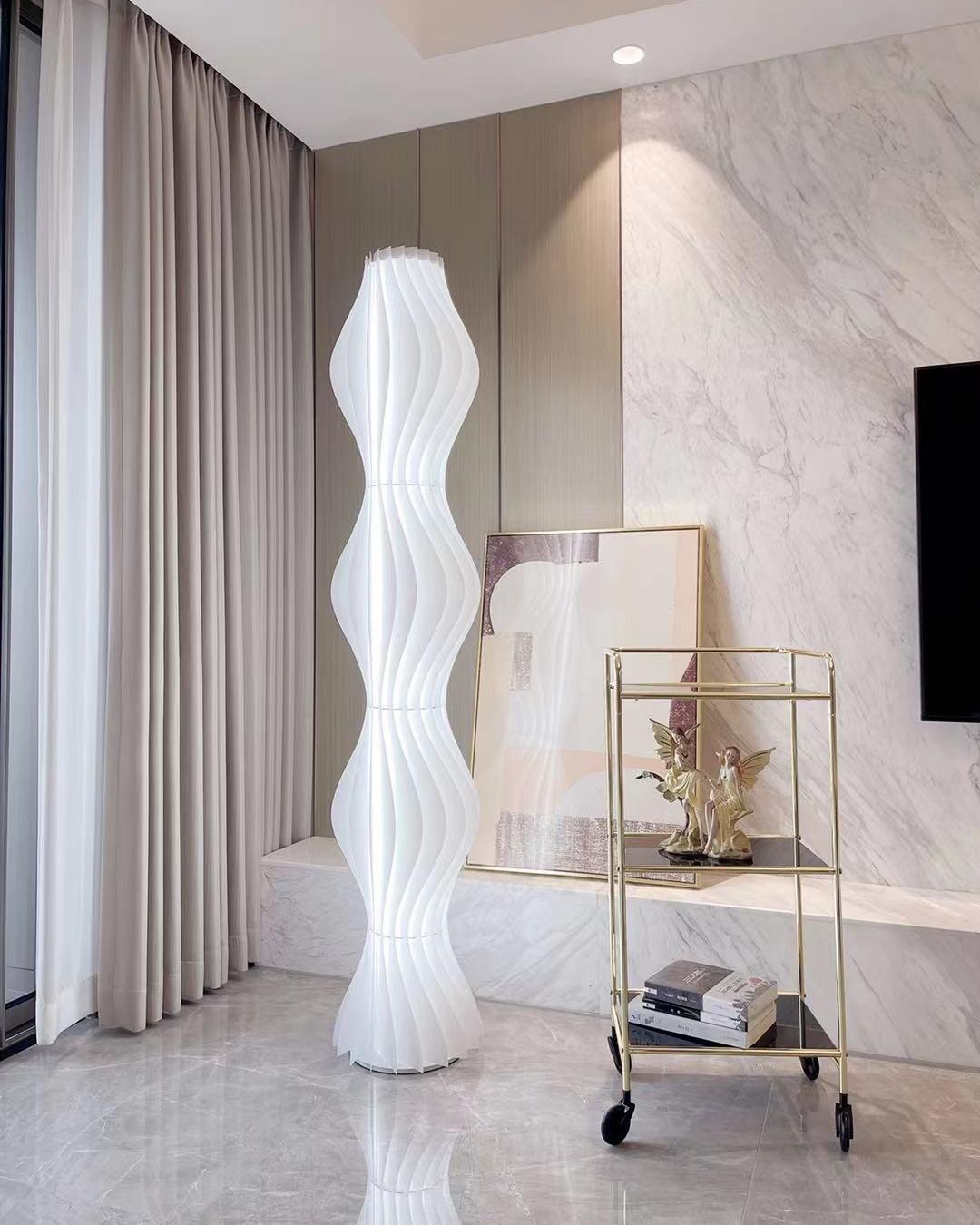 Dotha Contemporary Floor Lamp-Neutral Decor