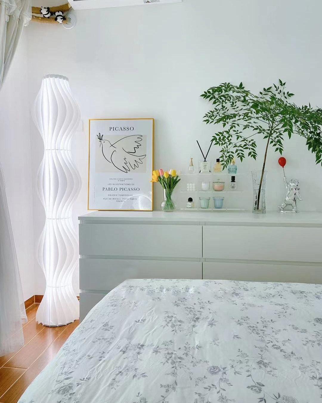 Dotha Contemporary Floor Lamp-Neutral Decor