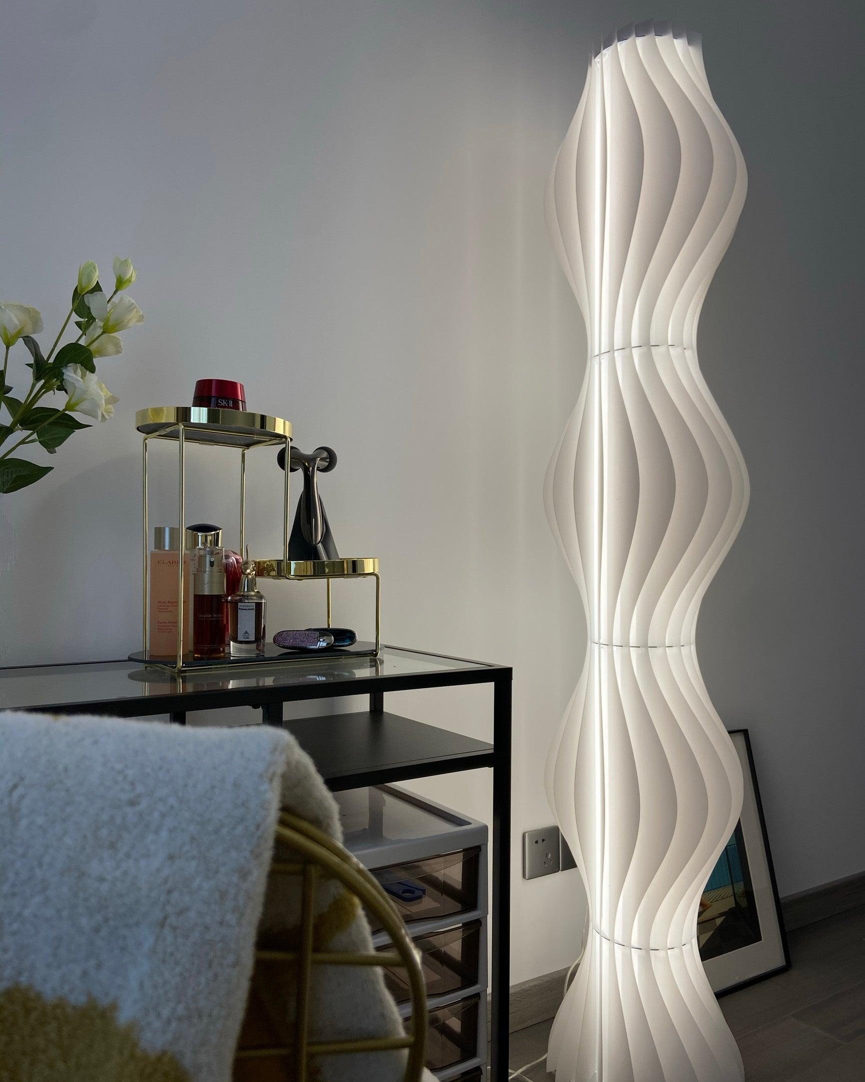 Dotha Contemporary Floor Lamp-Neutral Decor