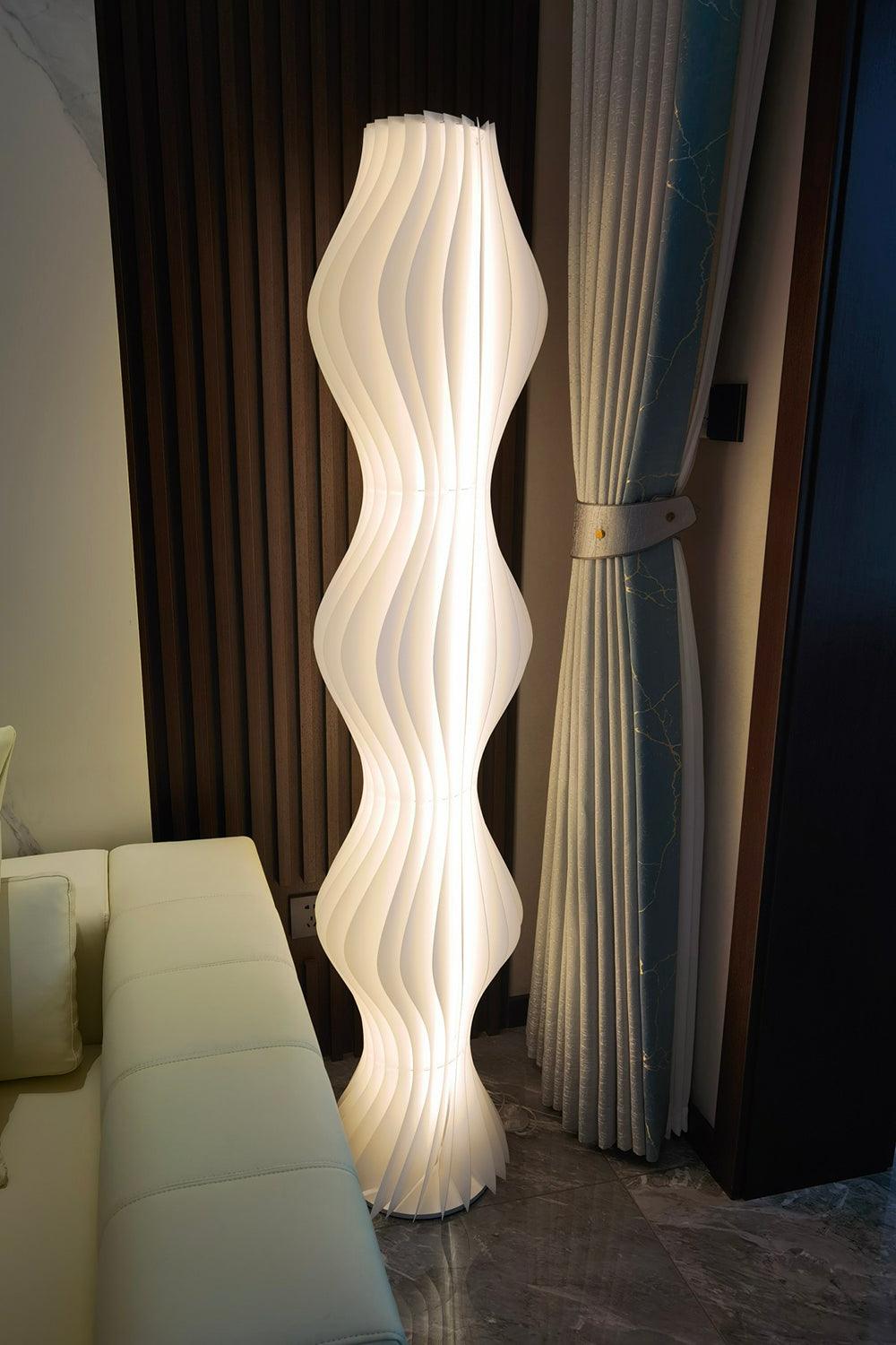 Dotha Contemporary Floor Lamp-Neutral Decor