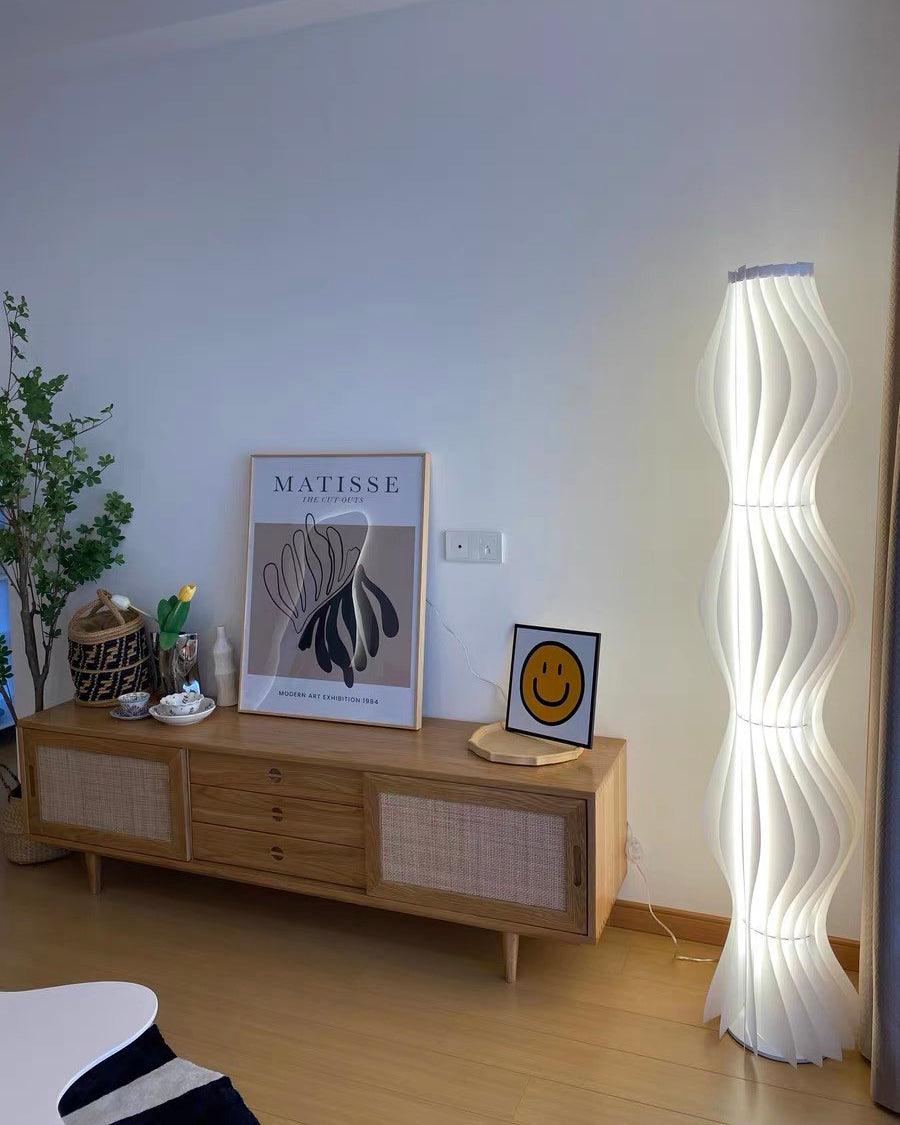 Dotha Contemporary Floor Lamp-Neutral Decor