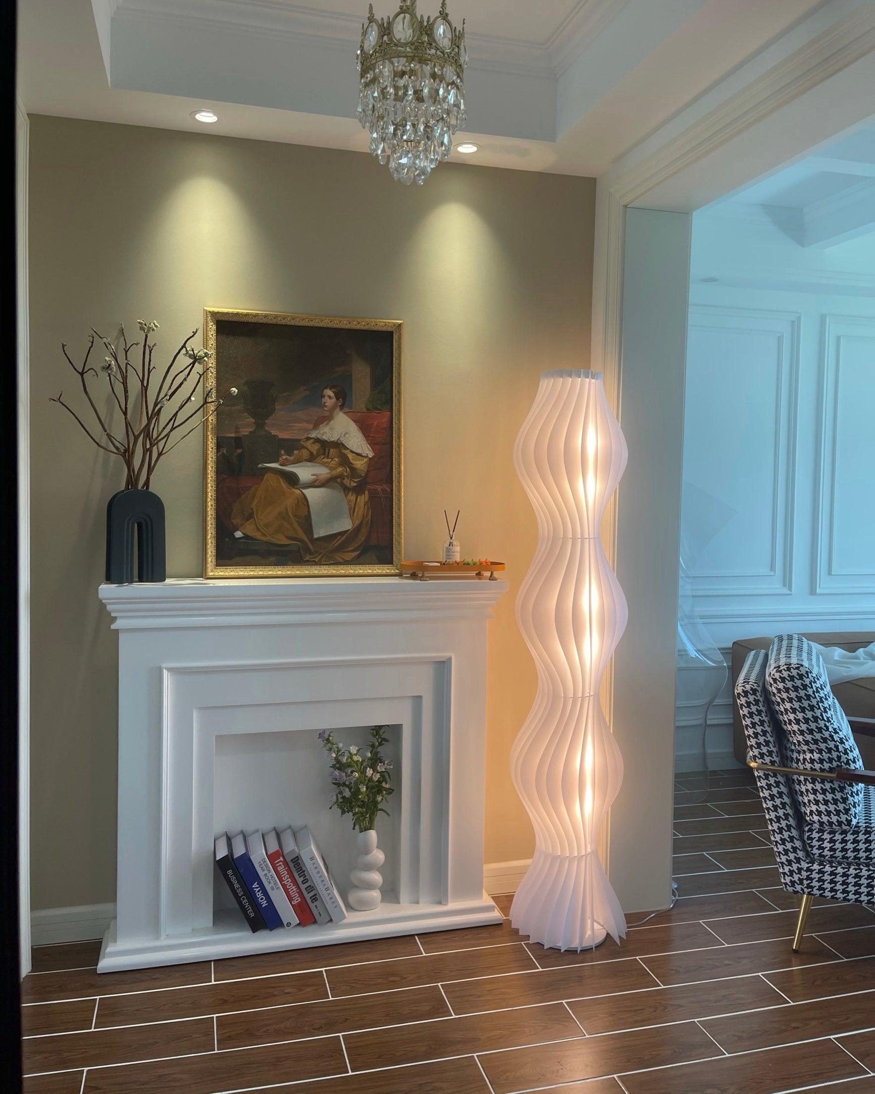 Dotha Contemporary Floor Lamp-Neutral Decor