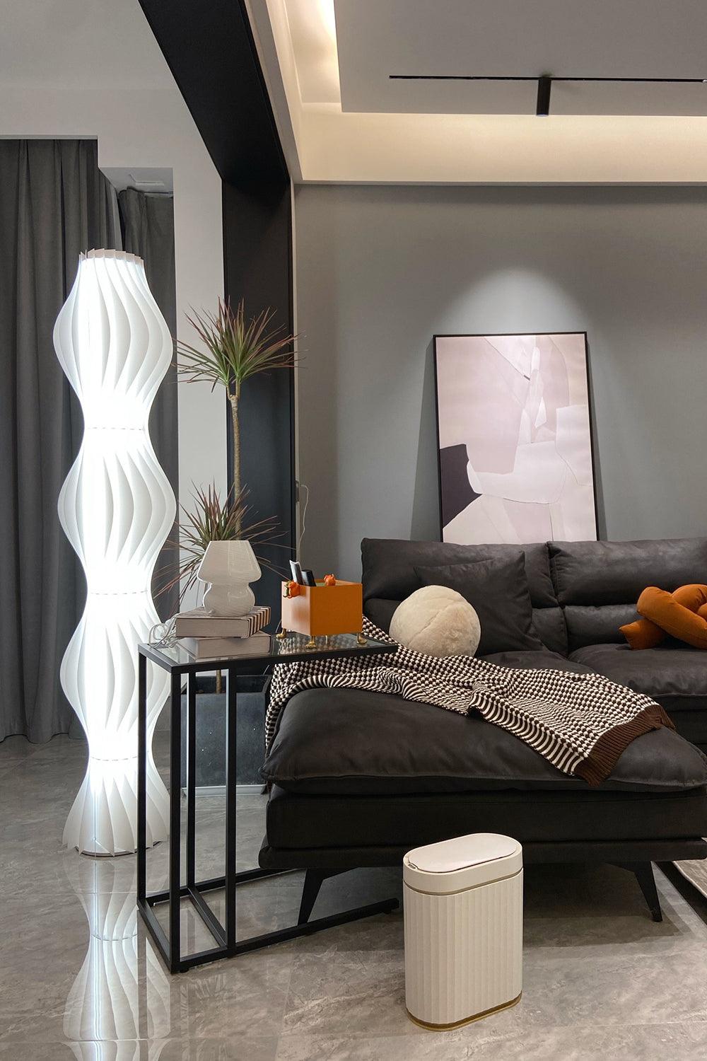 Dotha Contemporary Floor Lamp-Neutral Decor