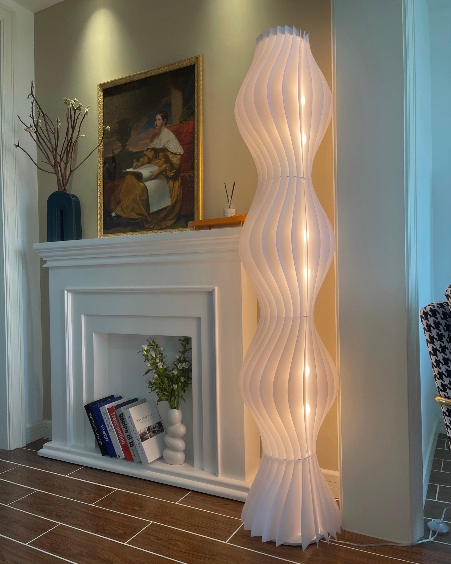 Dotha Contemporary Floor Lamp-Neutral Decor