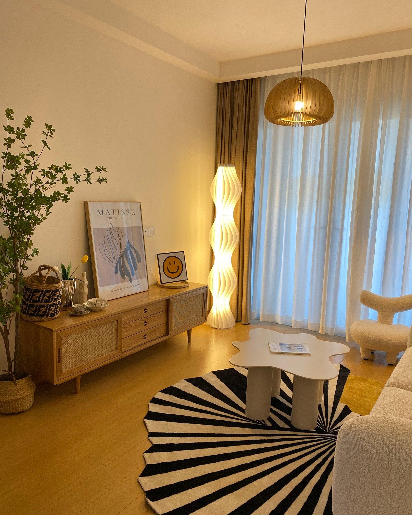 Dotha Contemporary Floor Lamp-Neutral Decor