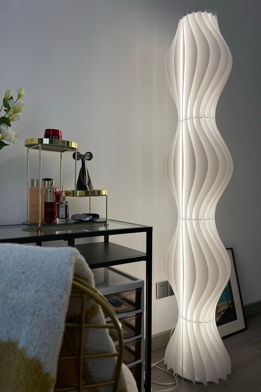 Dotha Contemporary Floor Lamp-Neutral Decor