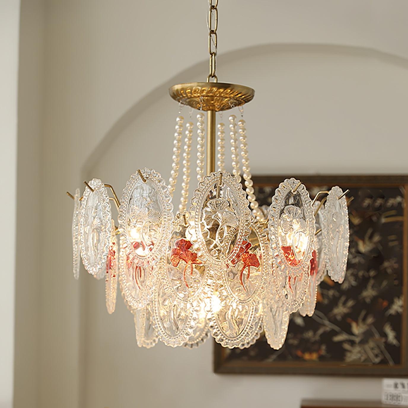 Havin Chandelier Lustrous pearls
