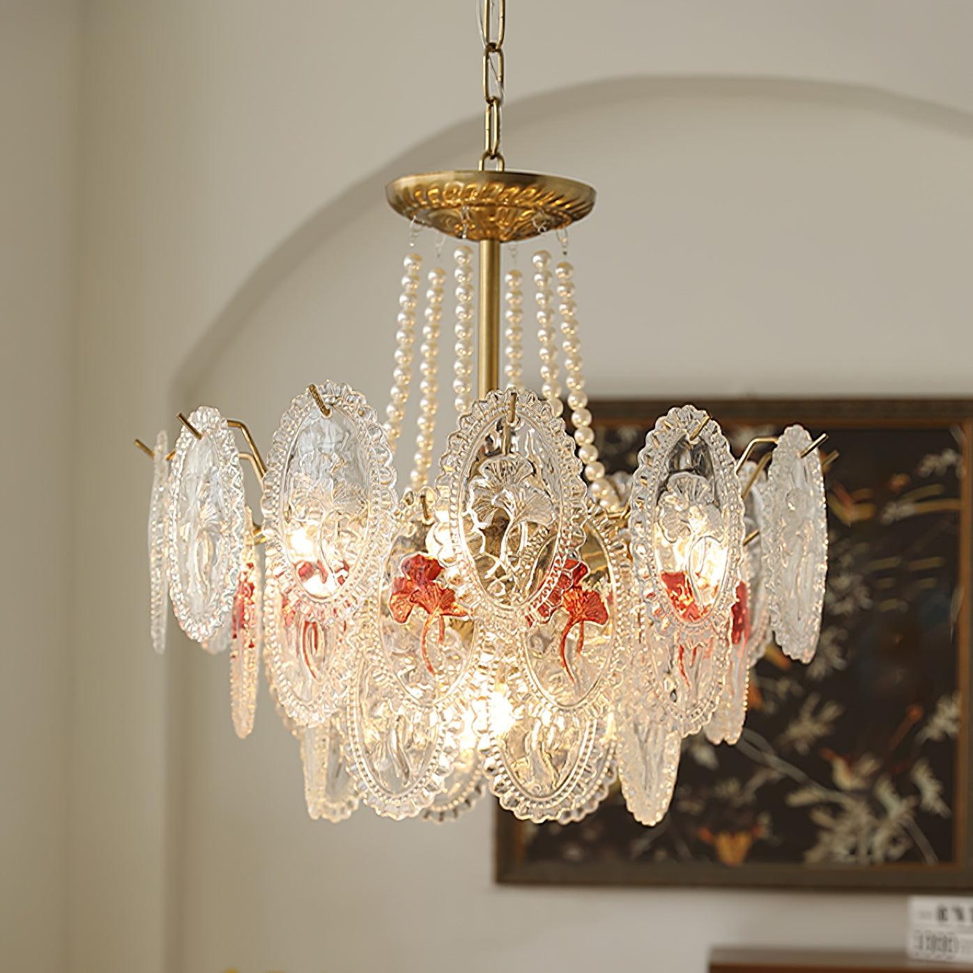 Havin Chandelier Lustrous pearls