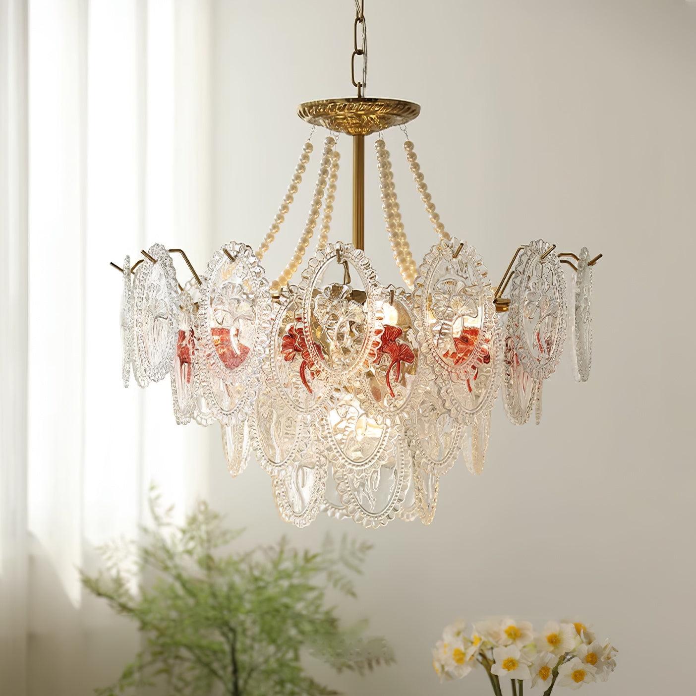 Havin Chandelier Lustrous pearls
