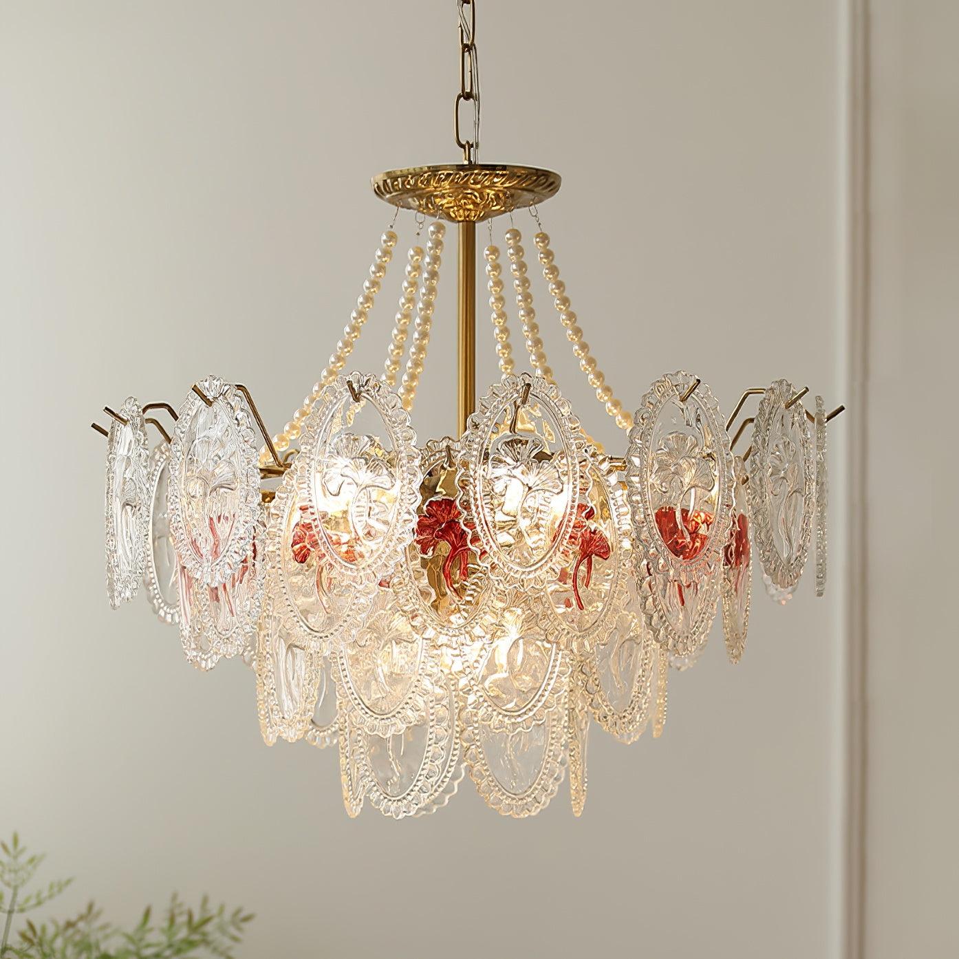 Havin Chandelier Lustrous pearls
