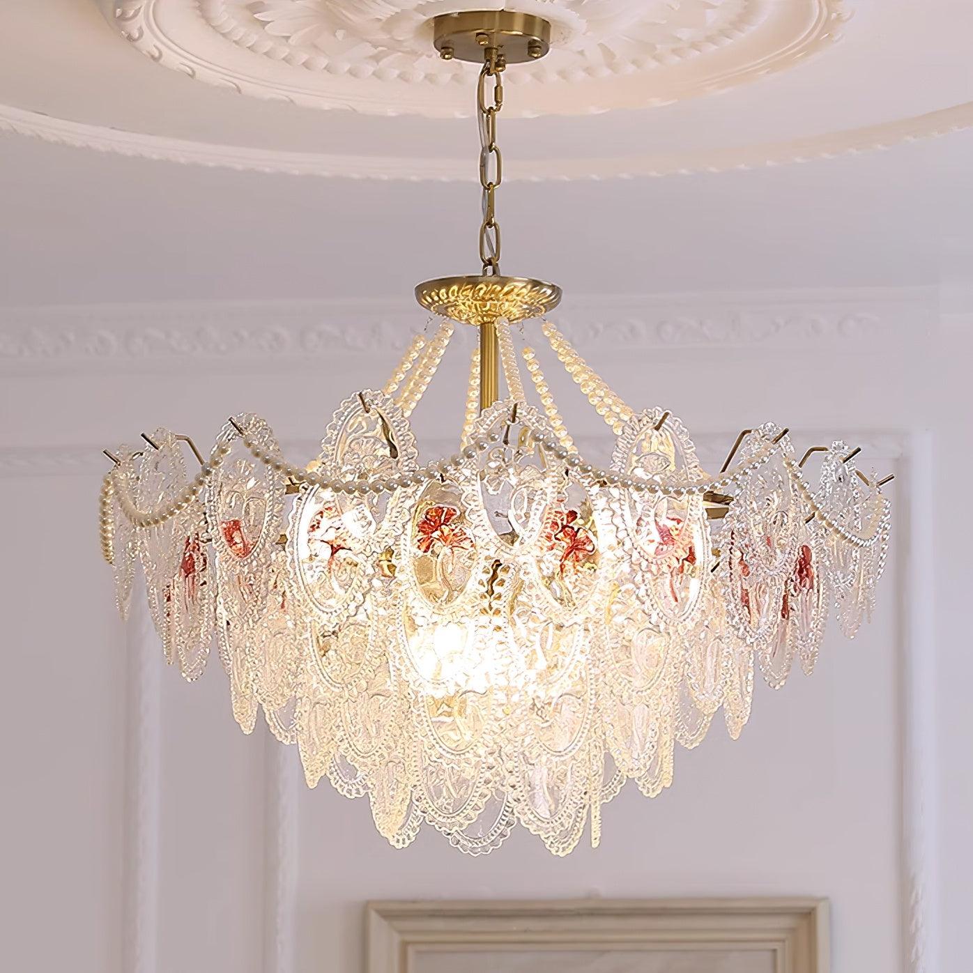 Havin Chandelier Lustrous pearls