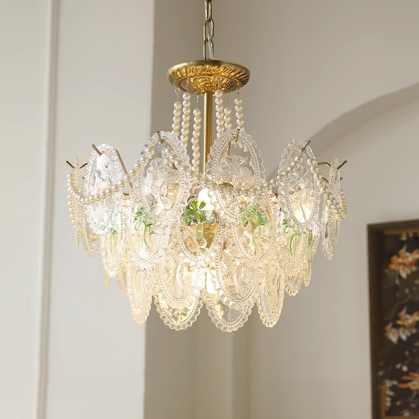 Havin Chandelier Lustrous pearls