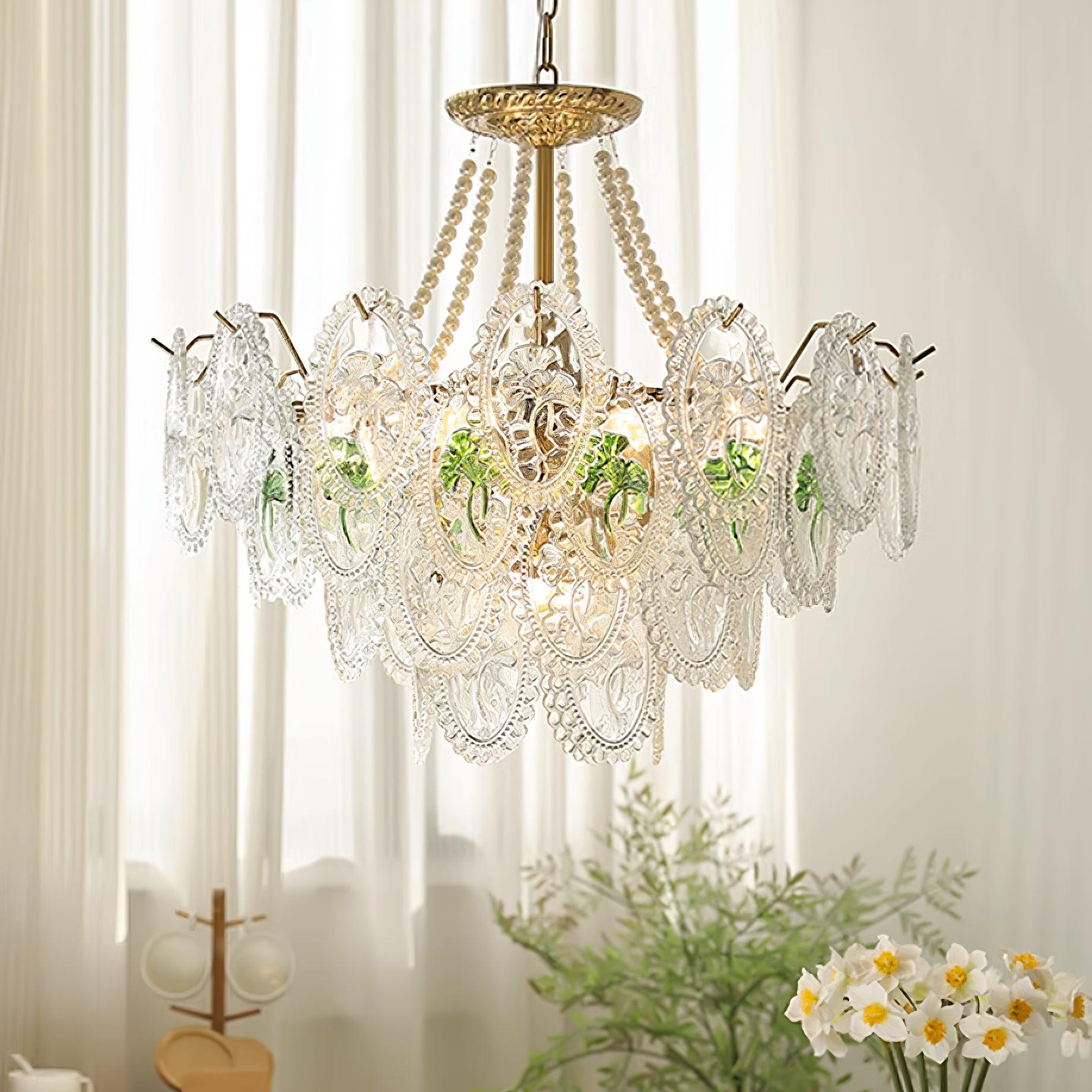Havin Chandelier Lustrous pearls