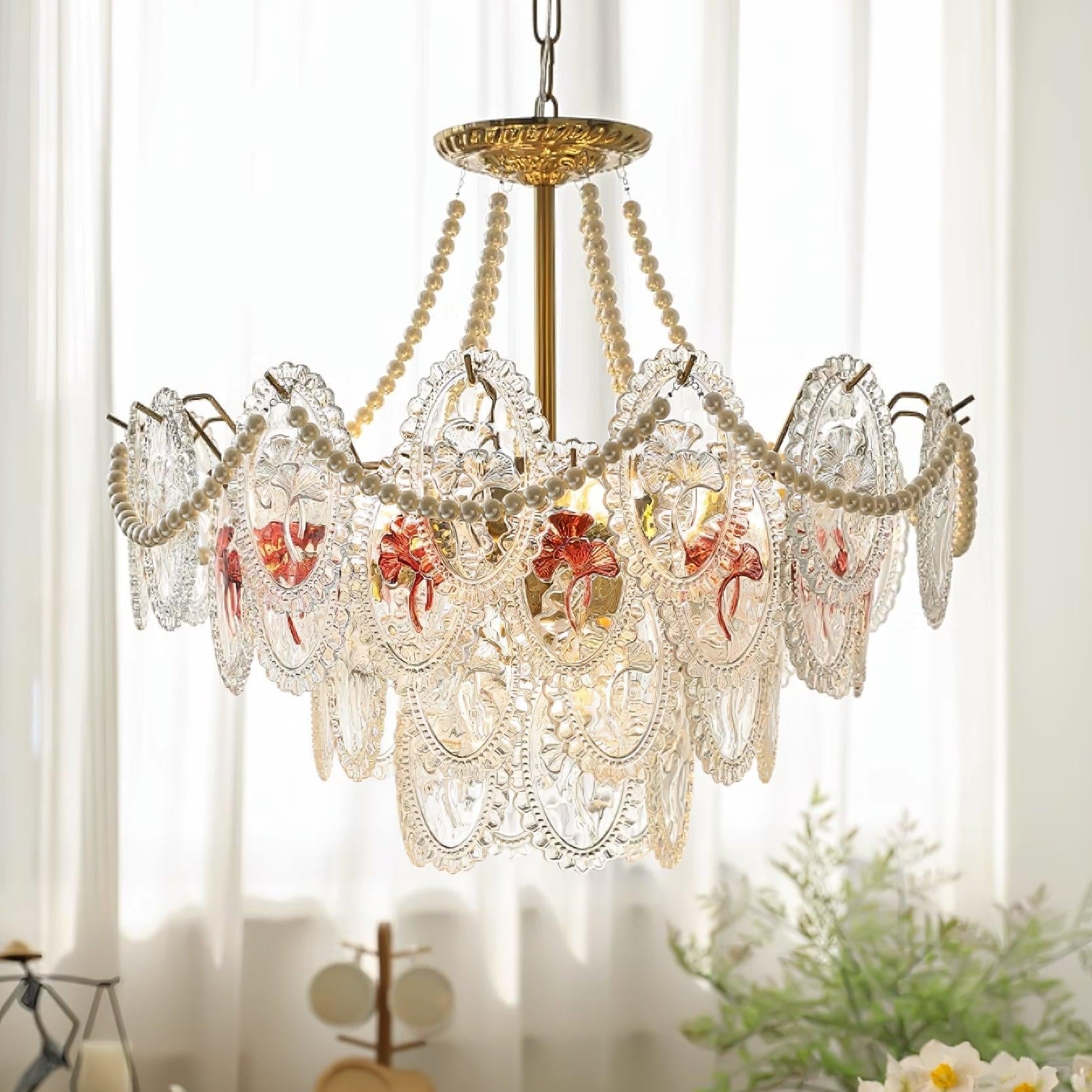 Havin Chandelier Lustrous pearls
