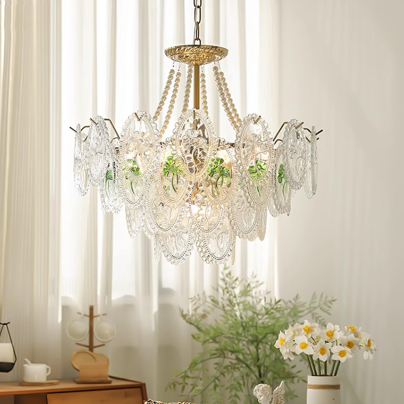 Havin Chandelier Lustrous pearls