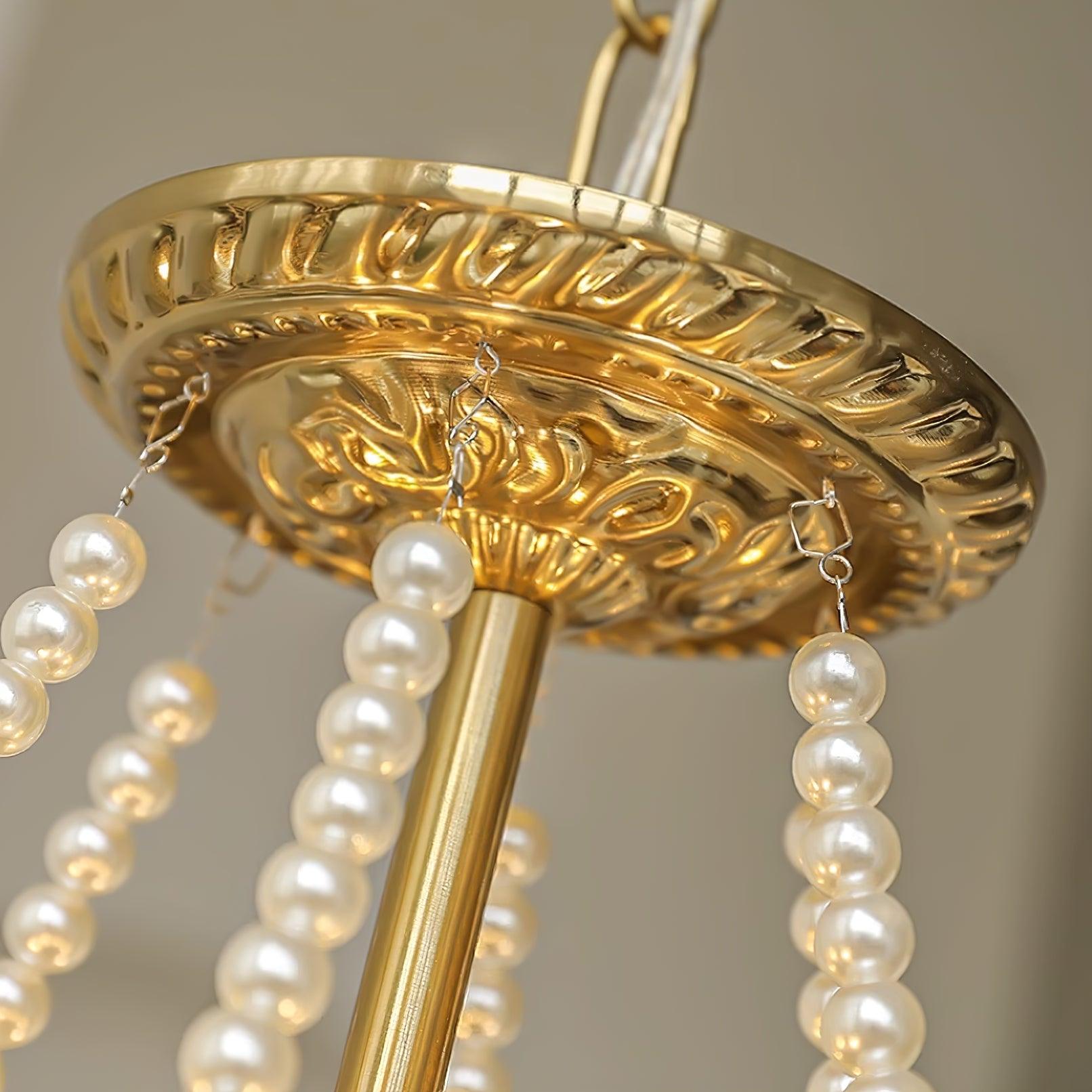 Havin Chandelier Lustrous pearls