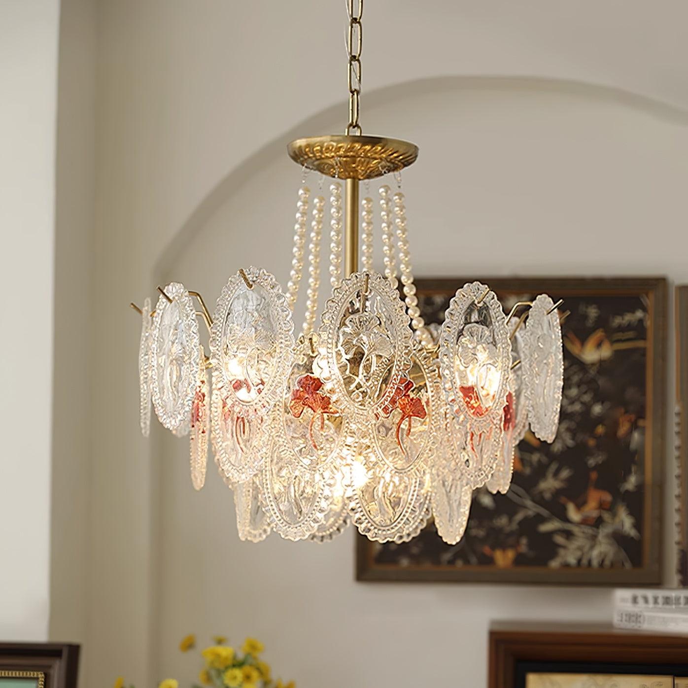 Havin Chandelier Lustrous pearls