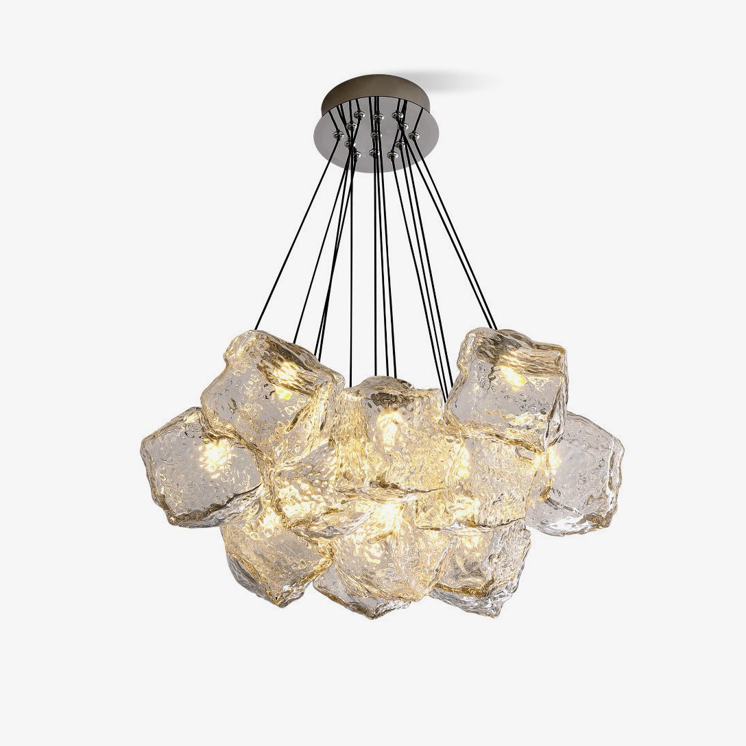 Aurora Chandelier Ice Sparkling-Neutral Decor