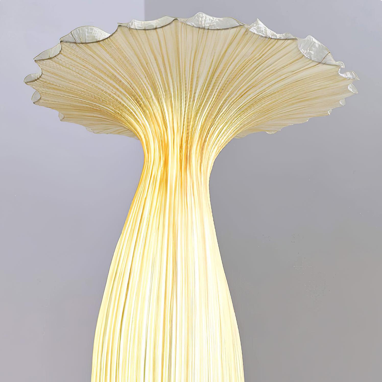 Zarinir Organic Fabric Floor Lamp-Neutral Decor