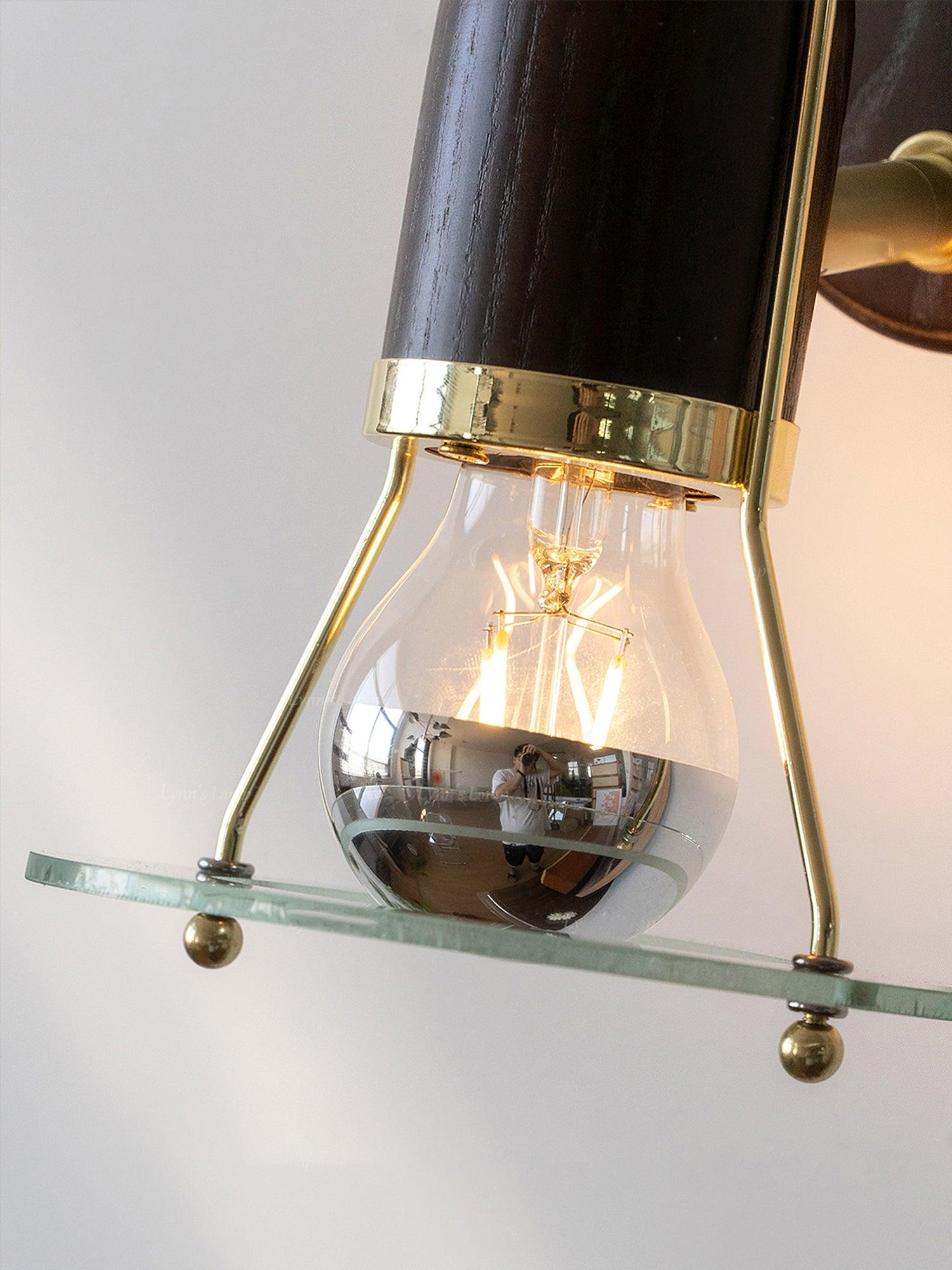 Rave Wood Retro Wall Light-Neutral Decor