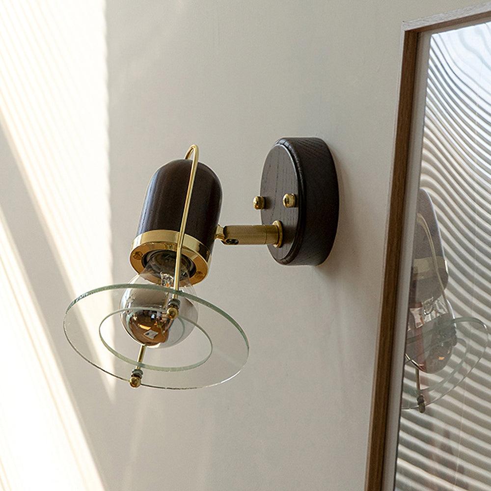 Rave Wood Retro Wall Light-Neutral Decor