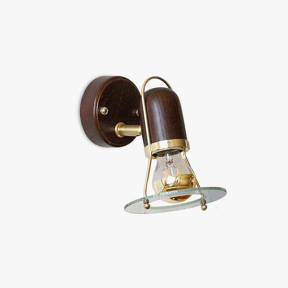 Rave Wood Retro Wall Light-Neutral Decor