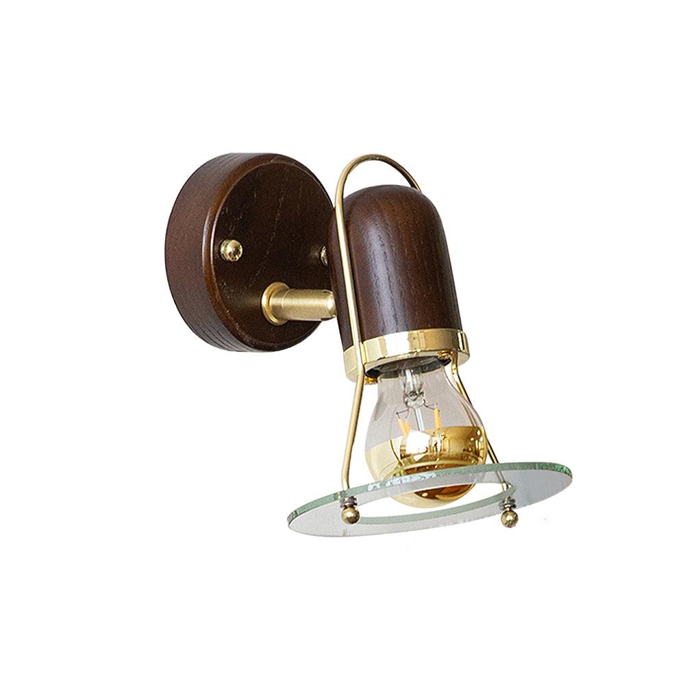 Rave Wood Retro Wall Light-Neutral Decor
