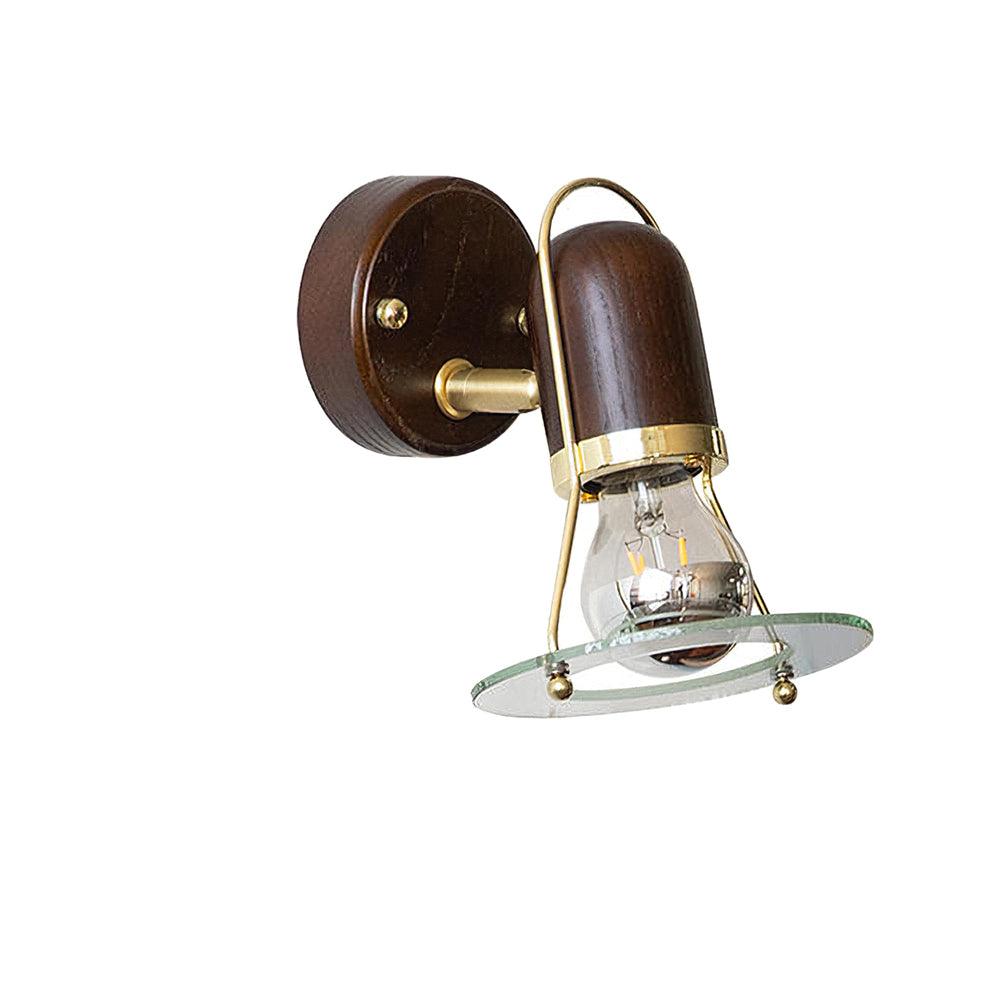 Rave Wood Retro Wall Light-Neutral Decor