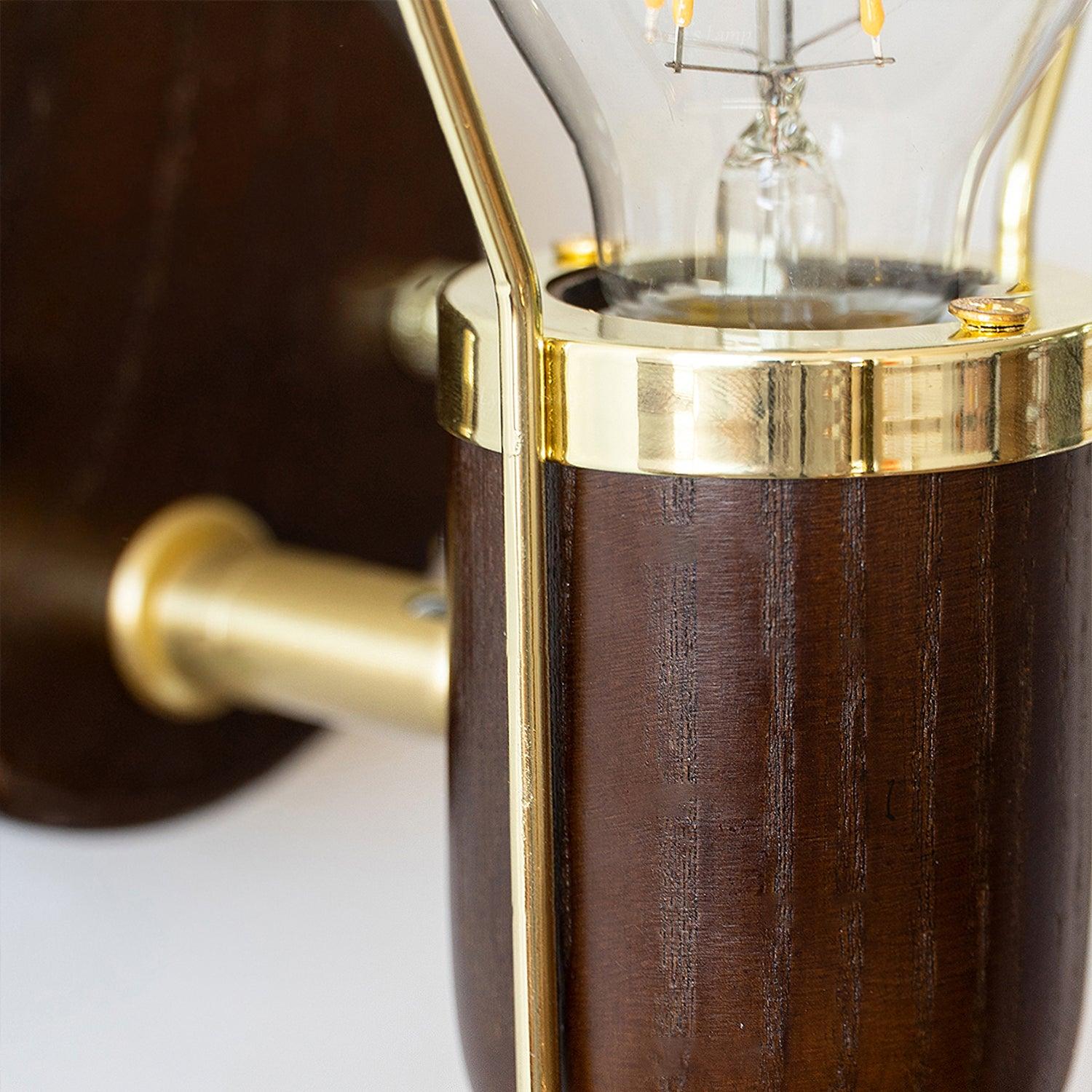 Rave Wood Retro Wall Light-Neutral Decor