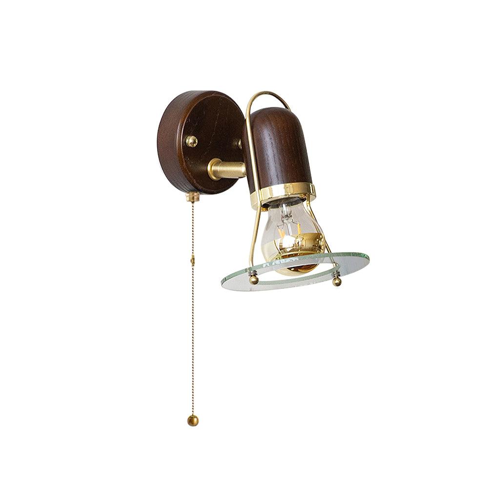 Rave Wood Retro Wall Light-Neutral Decor