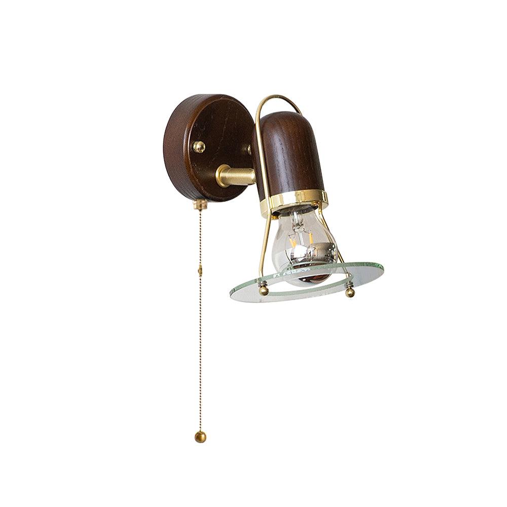 Rave Wood Retro Wall Light-Neutral Decor