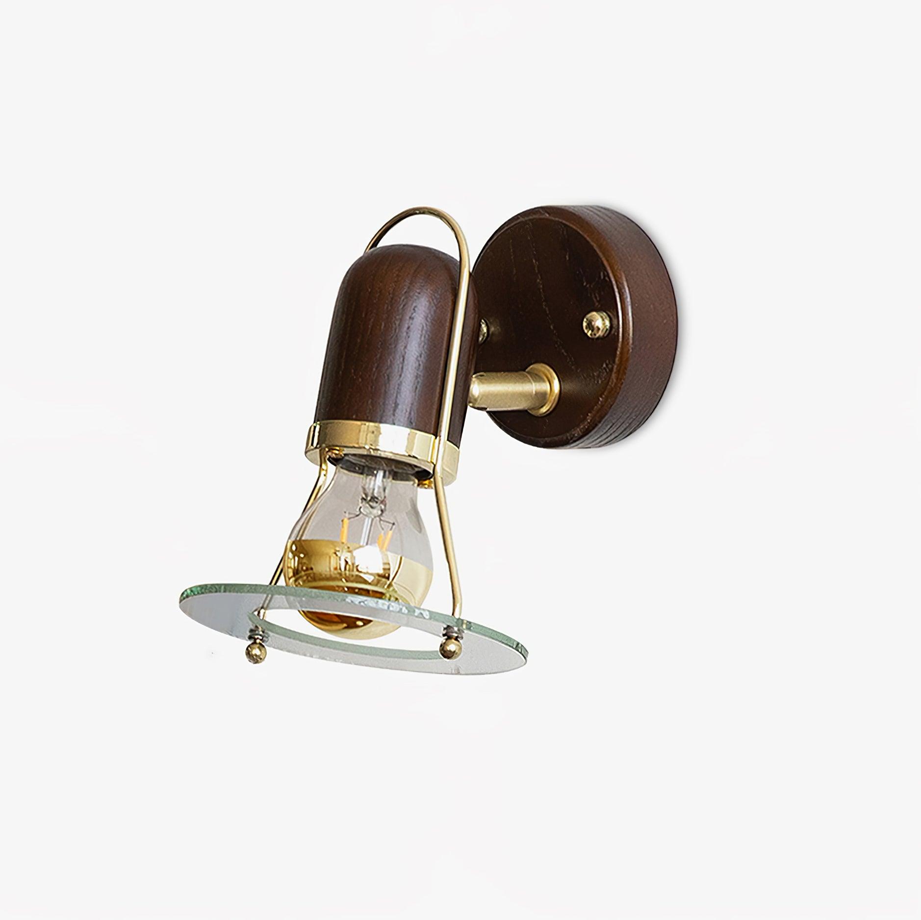 Rave Wood Retro Wall Light-Neutral Decor