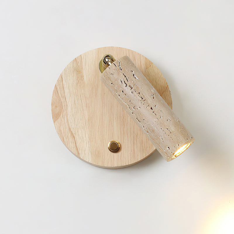 Aspen Travertine Wall Lamp