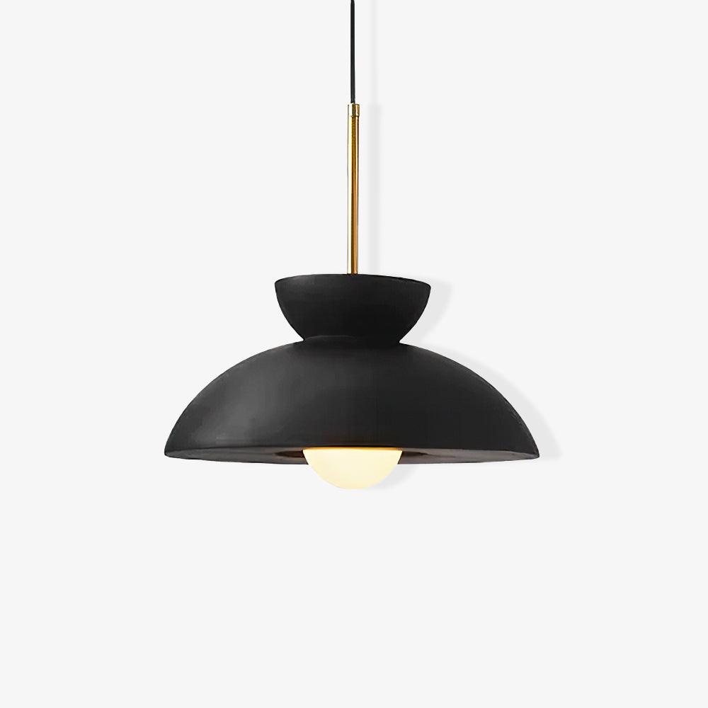 Vlorael Resin Industrial Pendant Lamp-Neutral Decor