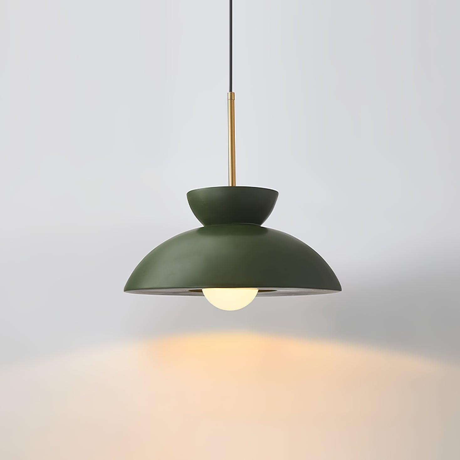 Vlorael Resin Industrial Pendant Lamp-Neutral Decor