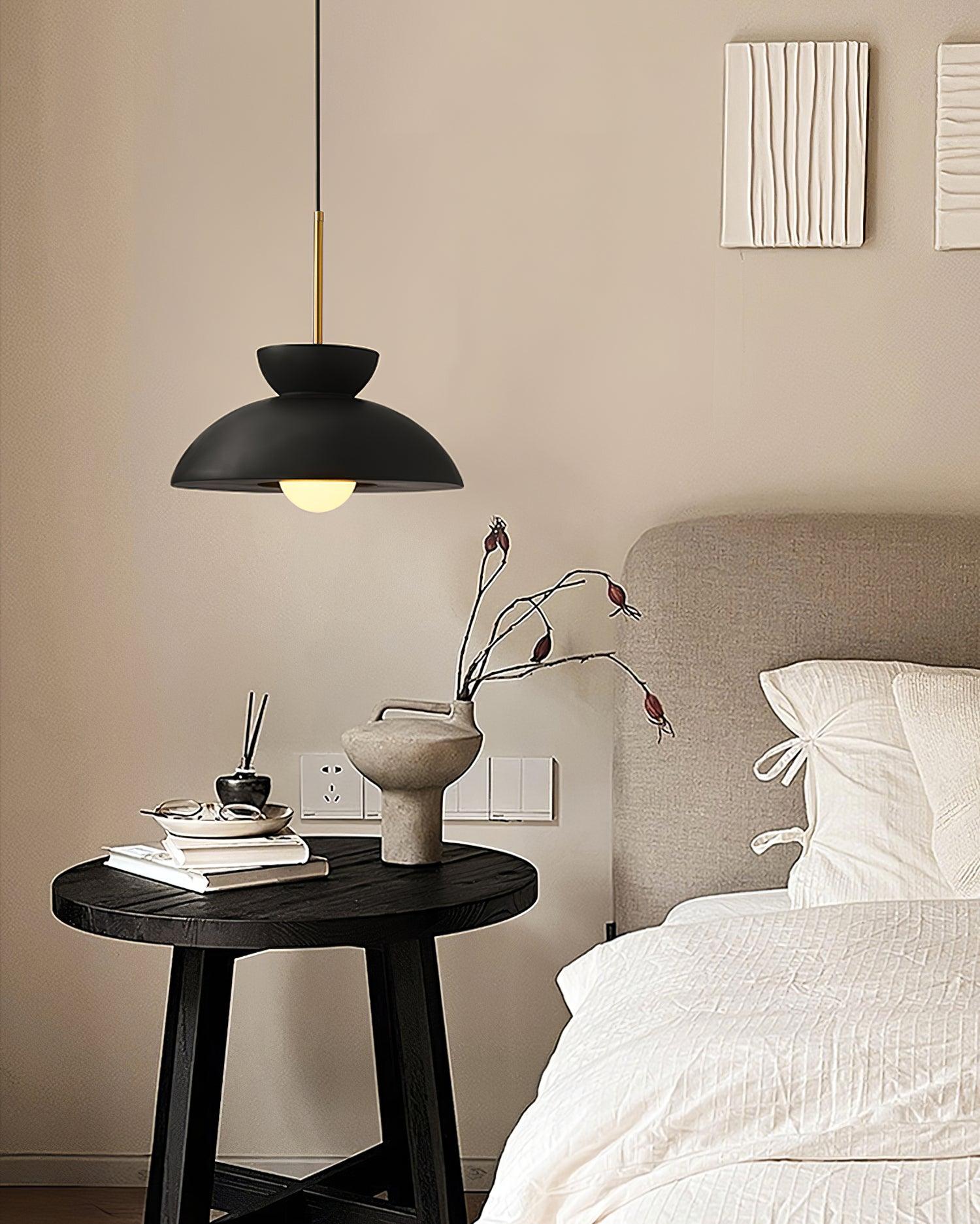 Vlorael Resin Industrial Pendant Lamp-Neutral Decor
