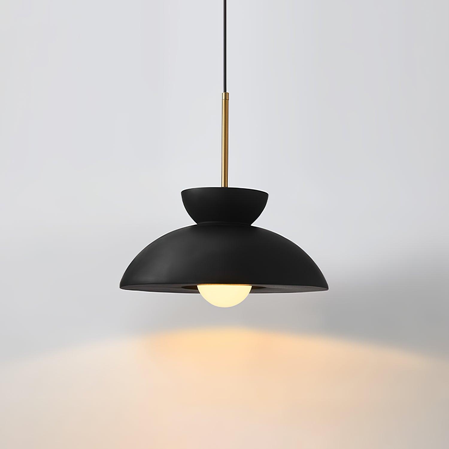 Vlorael Resin Industrial Pendant Lamp-Neutral Decor