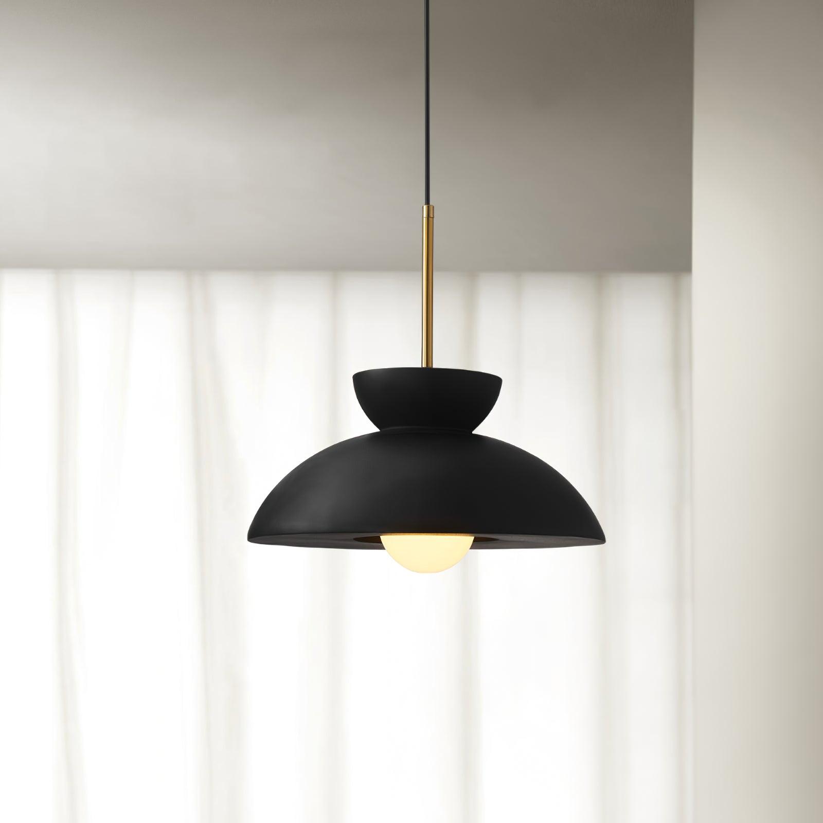 Vlorael Resin Industrial Pendant Lamp-Neutral Decor