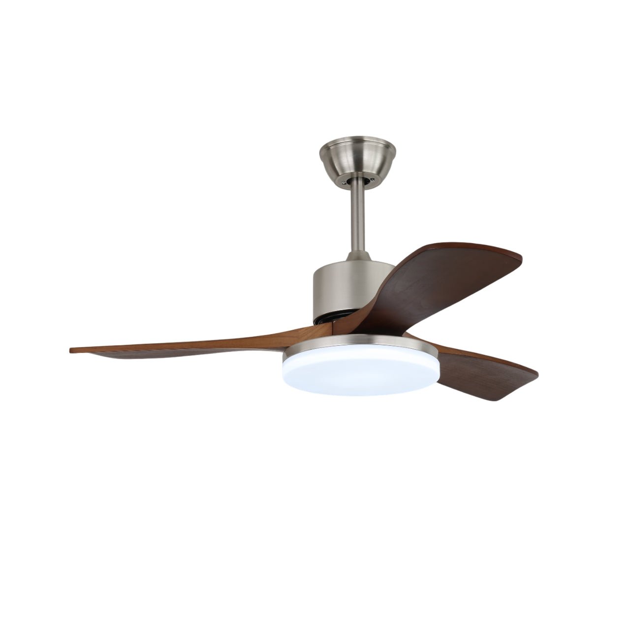 Selora Brass Wood Ceiling Fan Light-Neutral Decor
