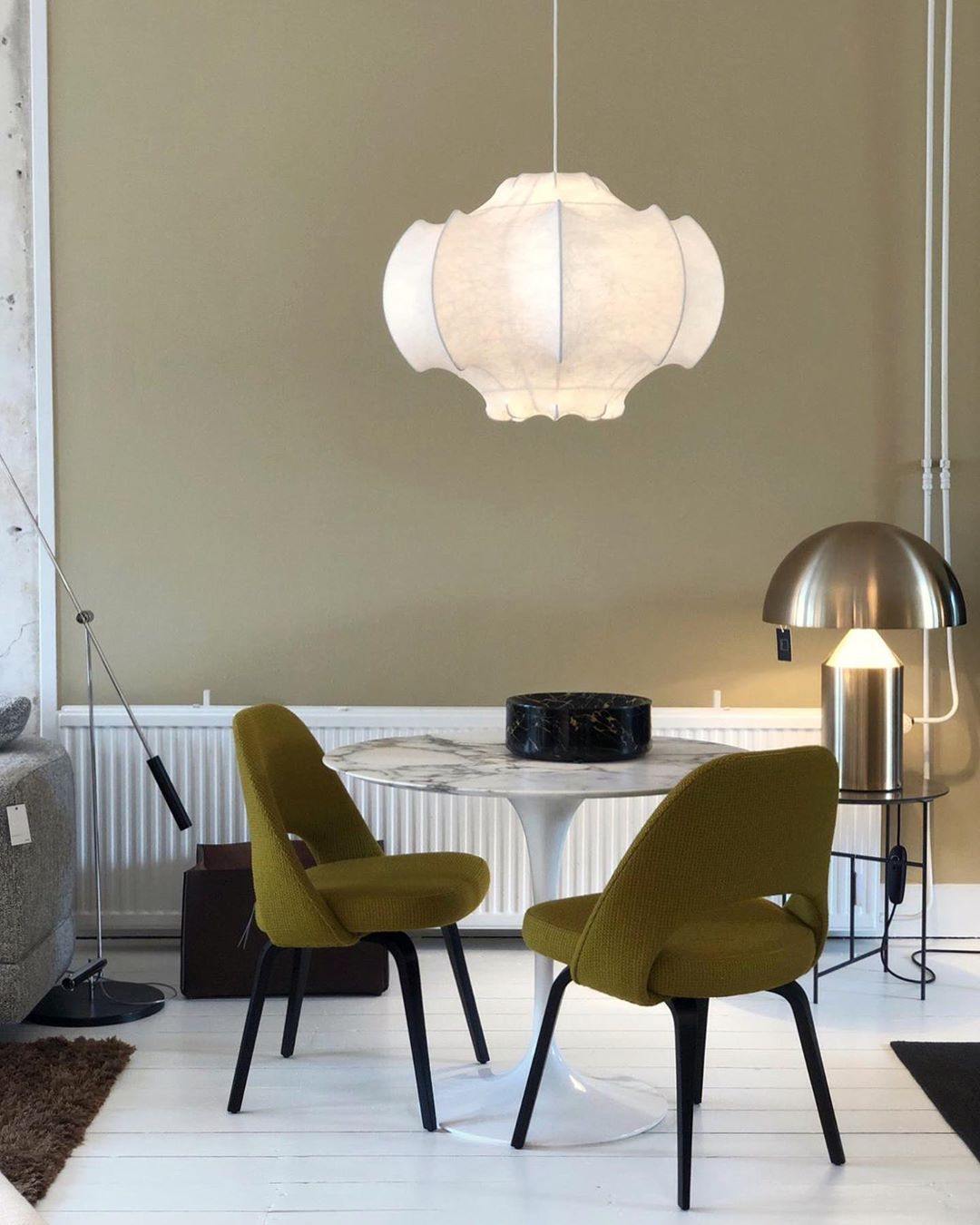 Lotus Minimalist Silk Pendant Lamp-Neutral Decor