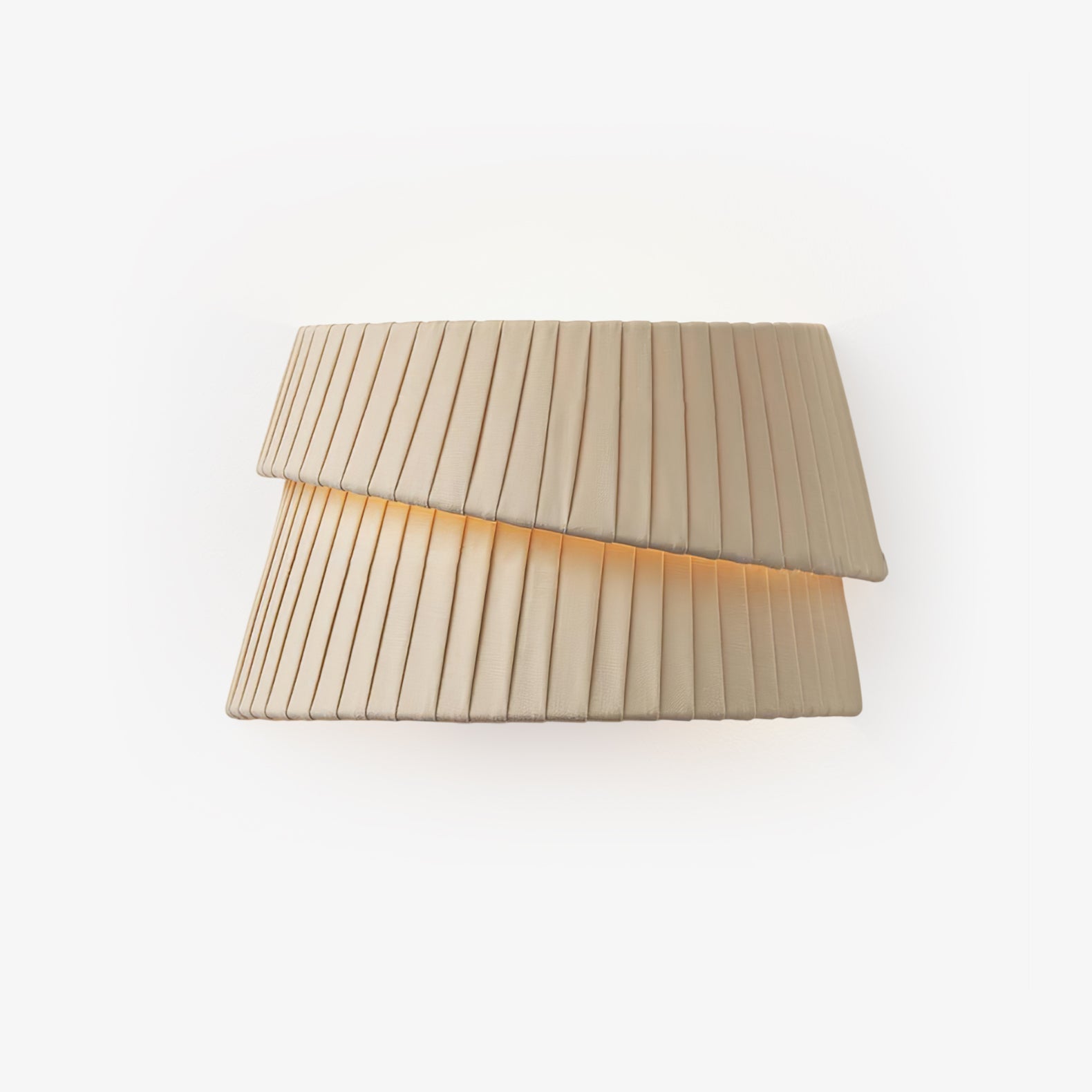 Cevelarae Premium Nordic Art Twist Fabric Wall Lamp-Neutral Decor