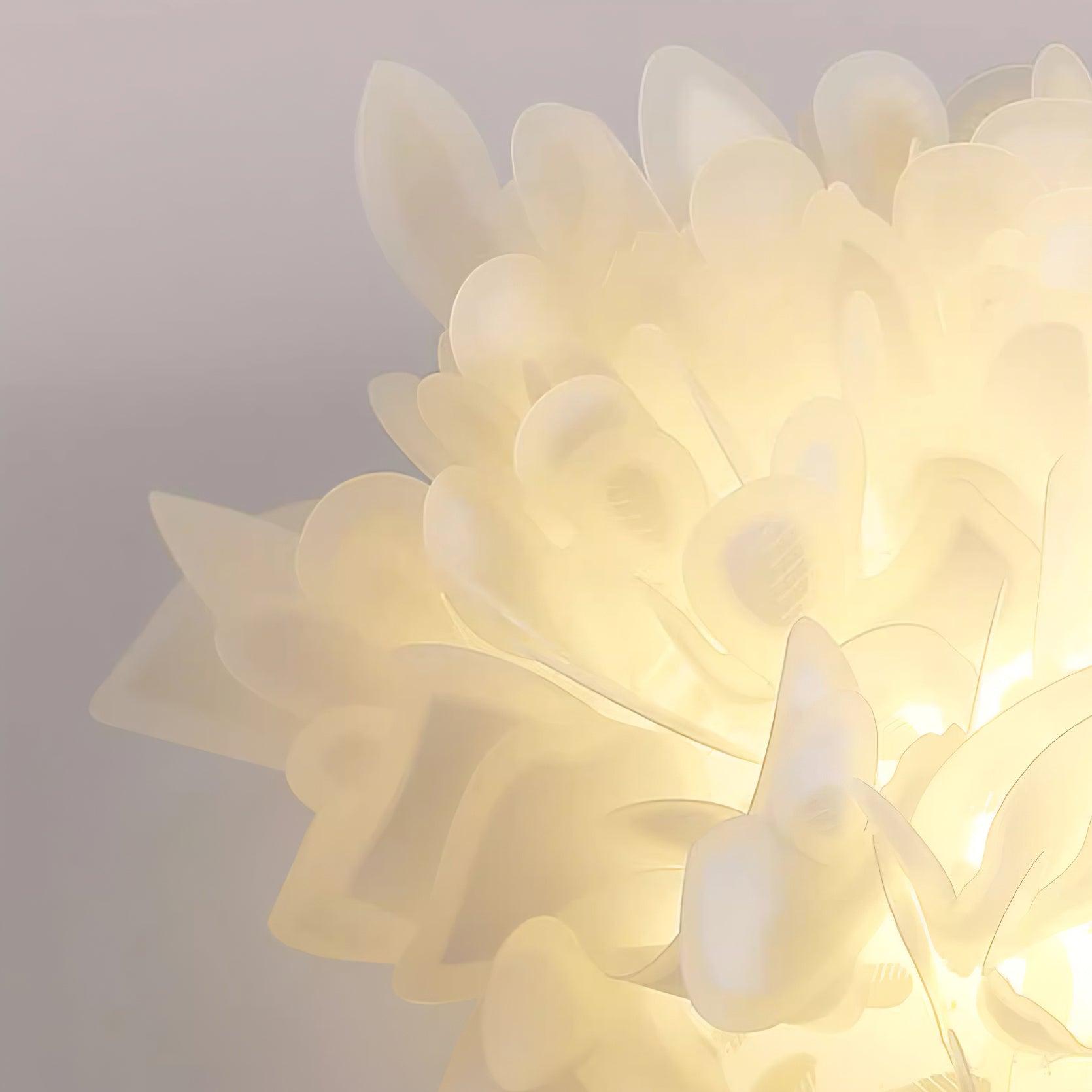 Ceiling Lamp Sculpted Petal Cluster Artistic Modern Statement