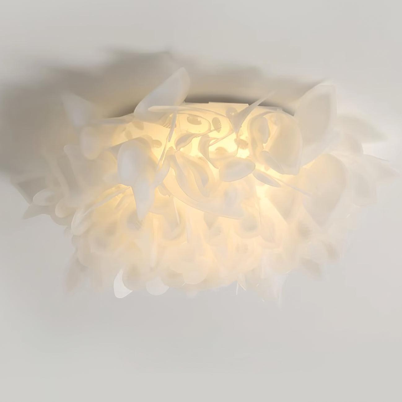Ceiling Lamp Sculpted Petal Cluster Artistic Modern Statement