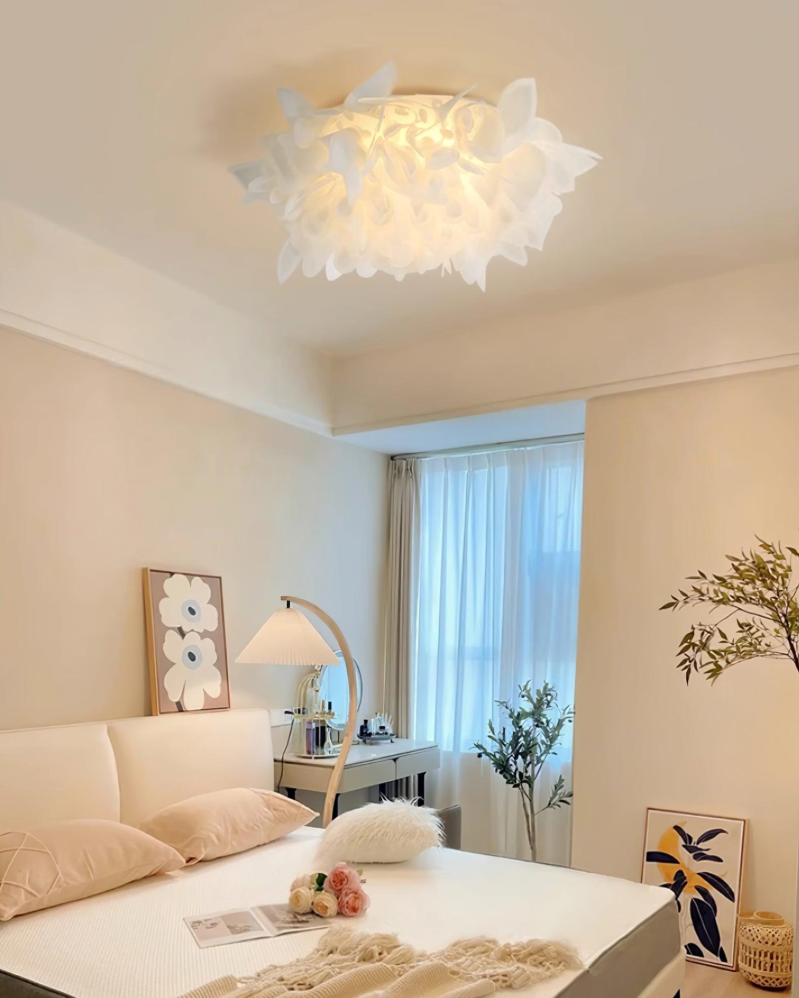Ceiling Lamp Sculpted Petal Cluster Artistic Modern Statement