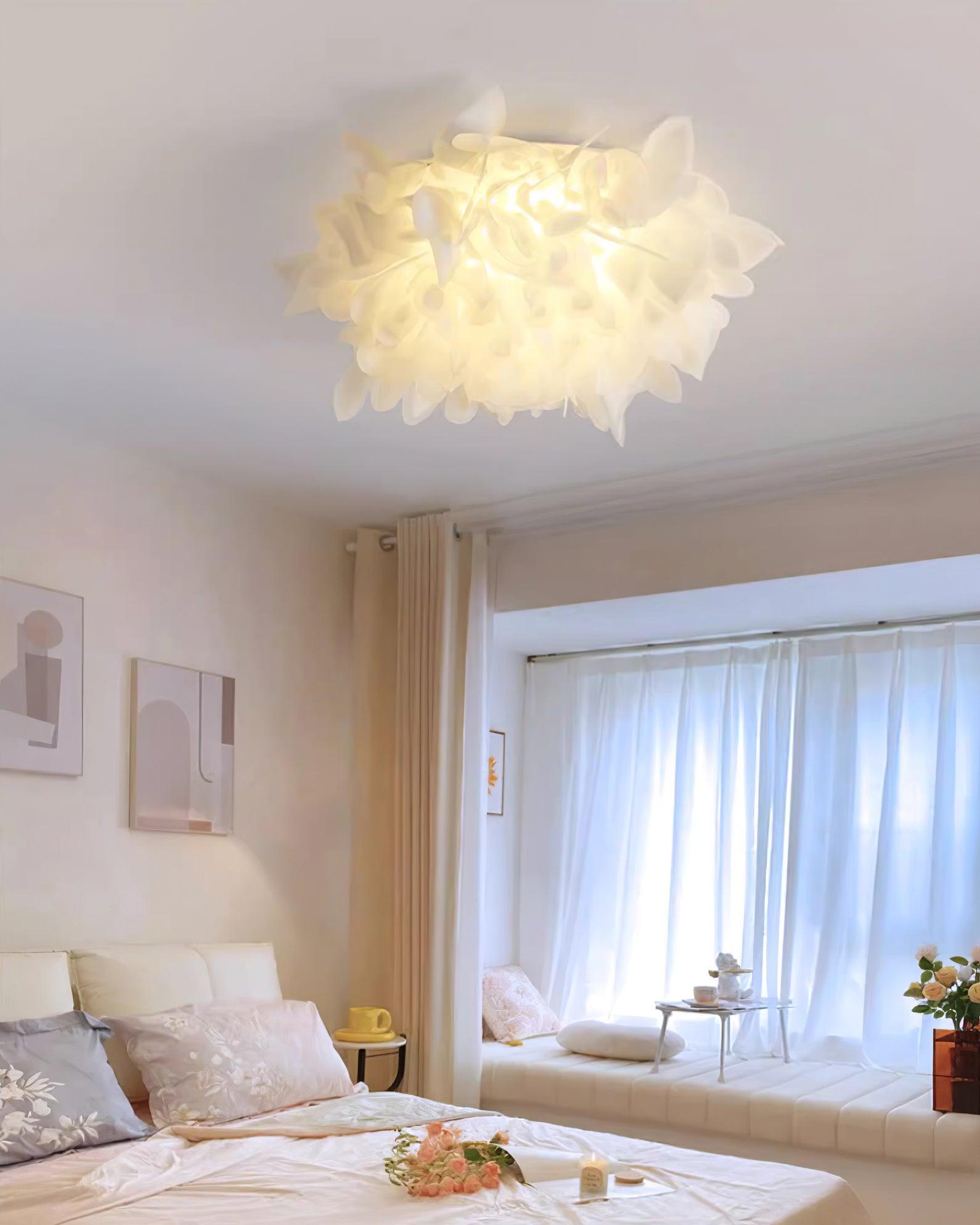 Ceiling Lamp Sculpted Petal Cluster Artistic Modern Statement