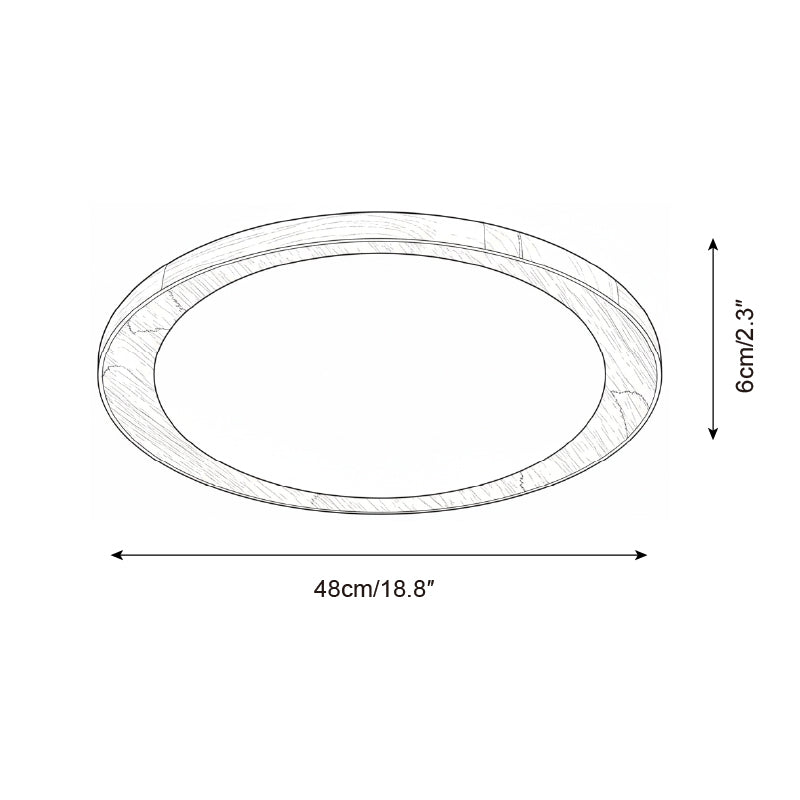 Rowan Edge Ceiling Lamp