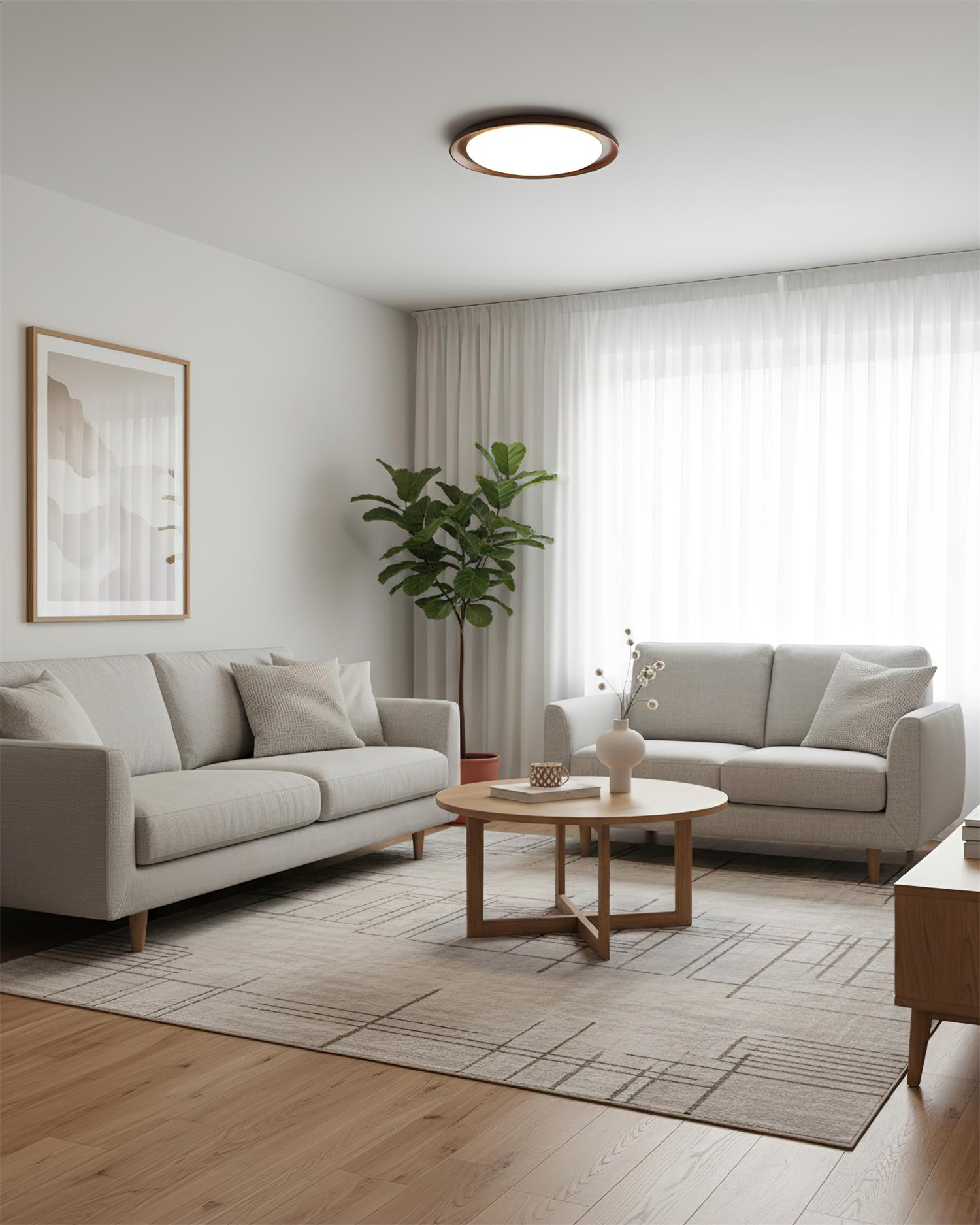 Rowan Edge Ceiling Lamp