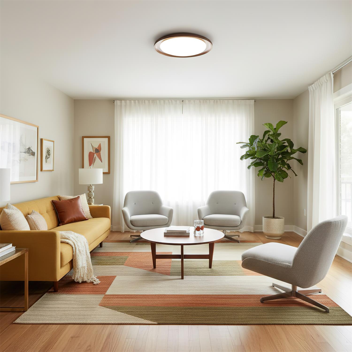Rowan Edge Ceiling Lamp