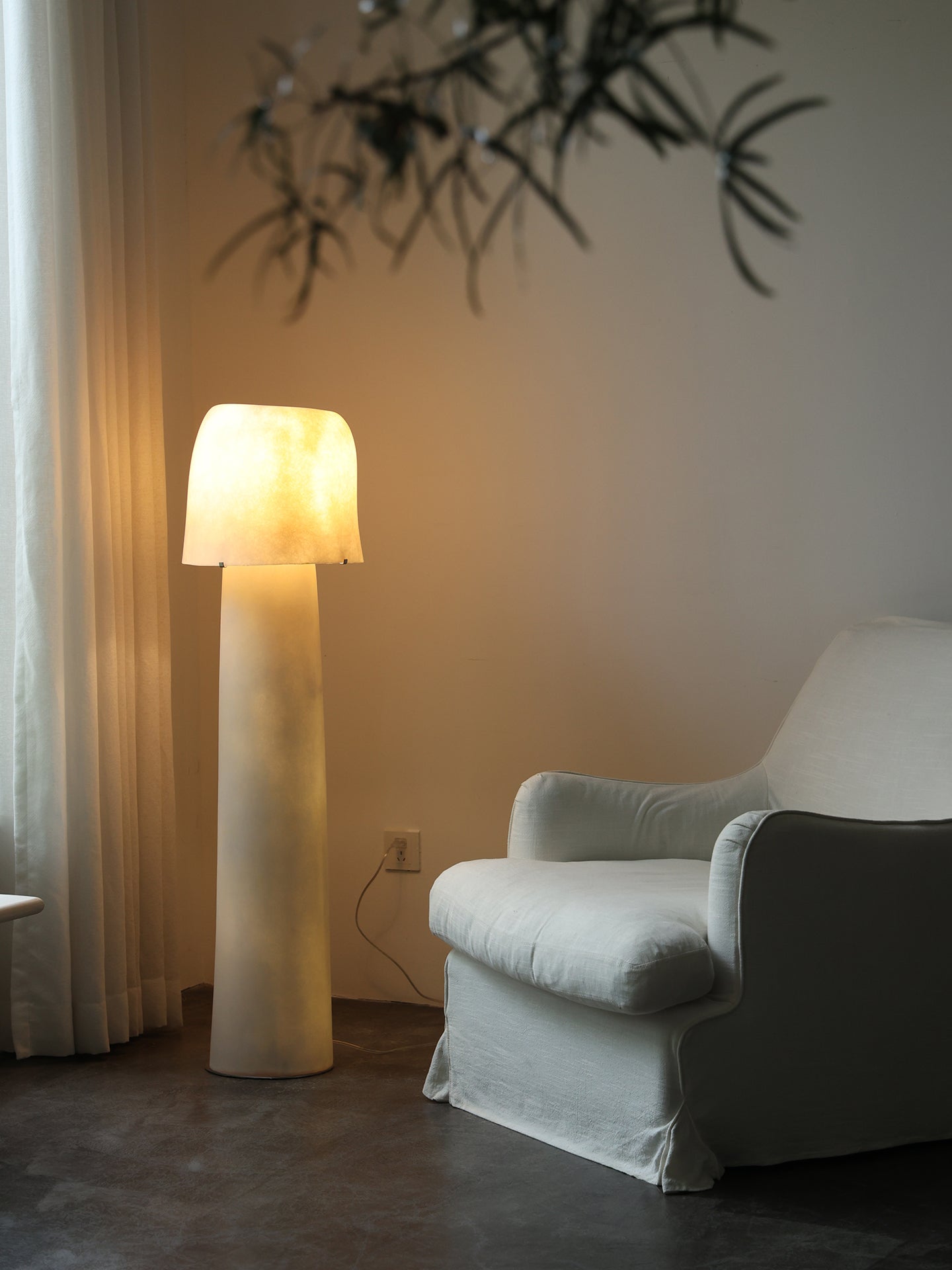 Aerval Floor Lamp-Neutral Decor