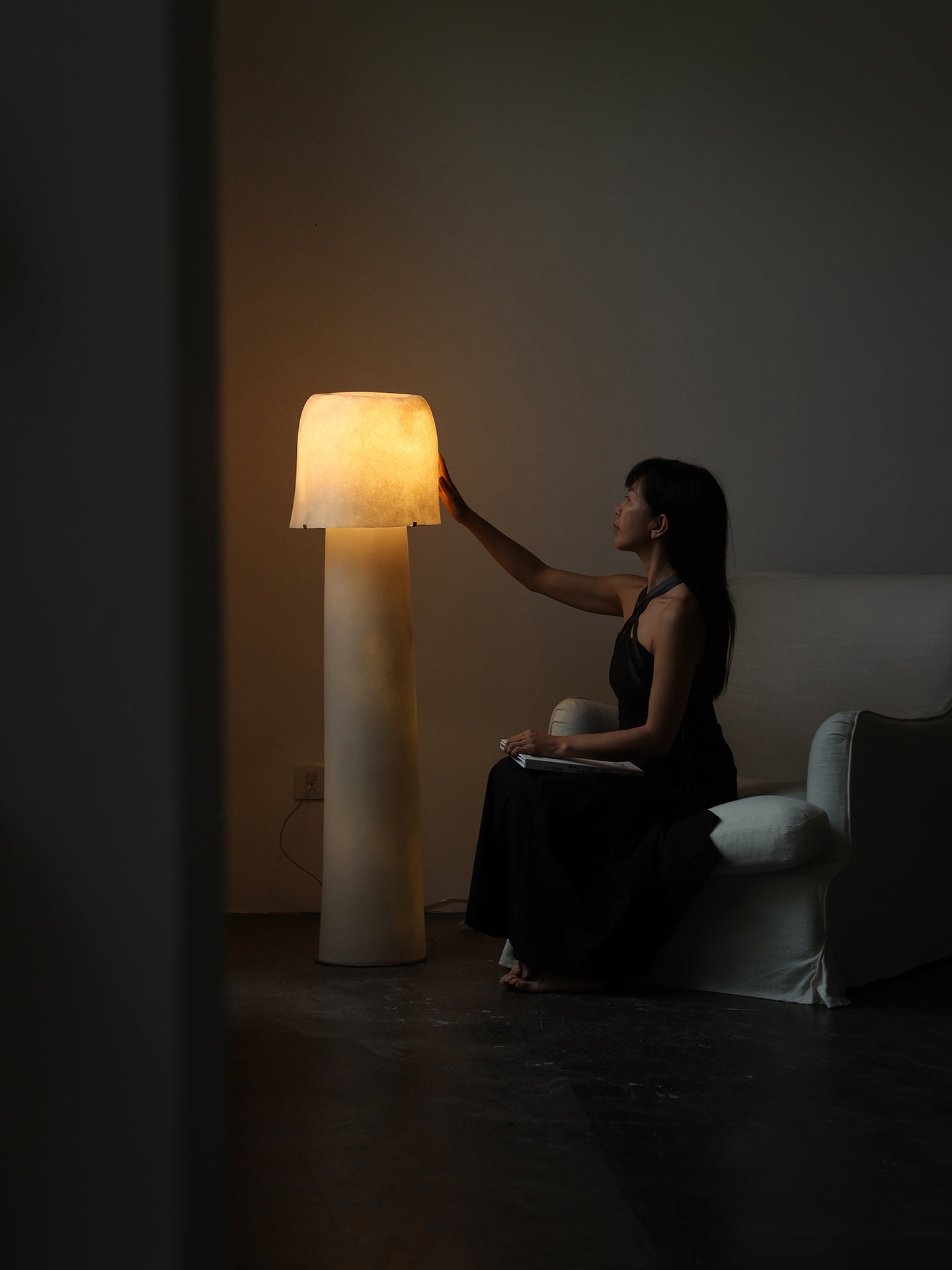 Aerval Floor Lamp-Neutral Decor